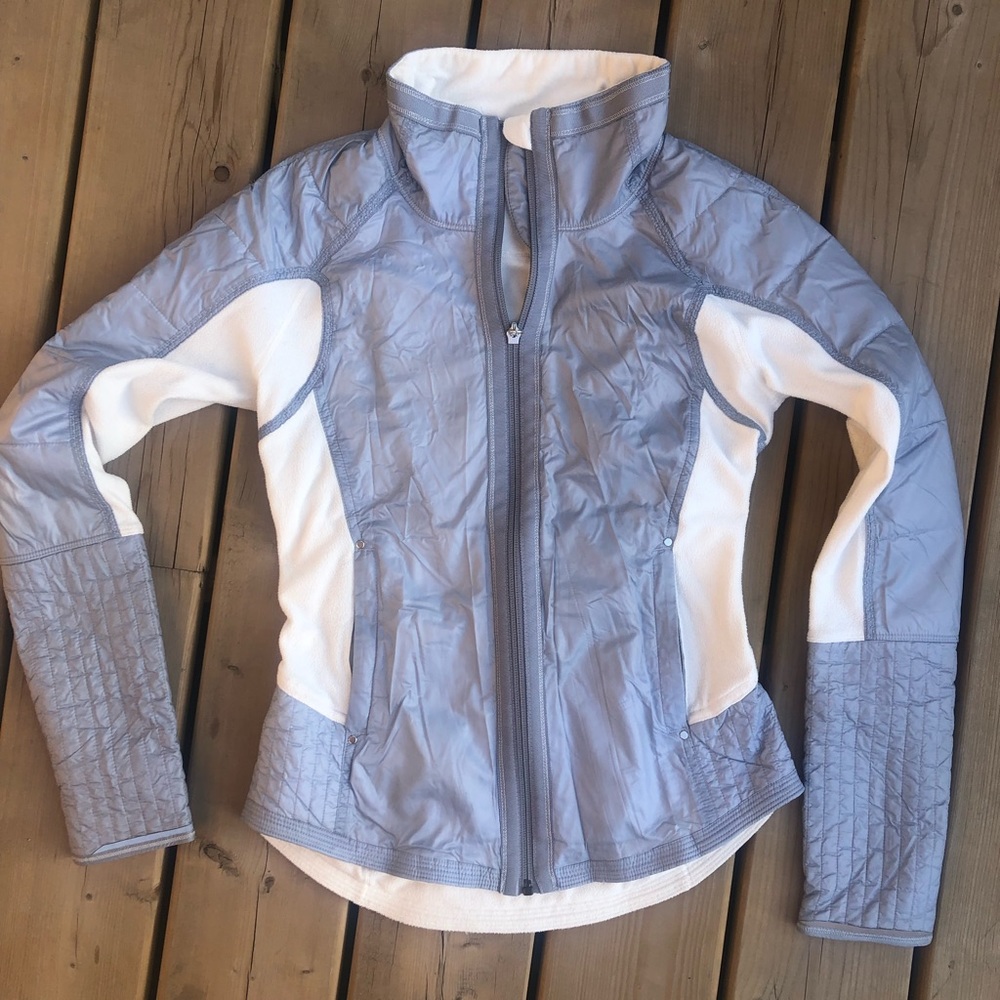 Lululemon Athletica Fleece Jacket size 4 zip up